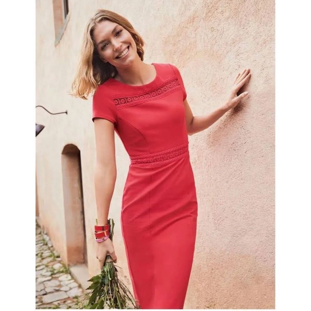 Boden Hera Ponte Knit Dress size 2R